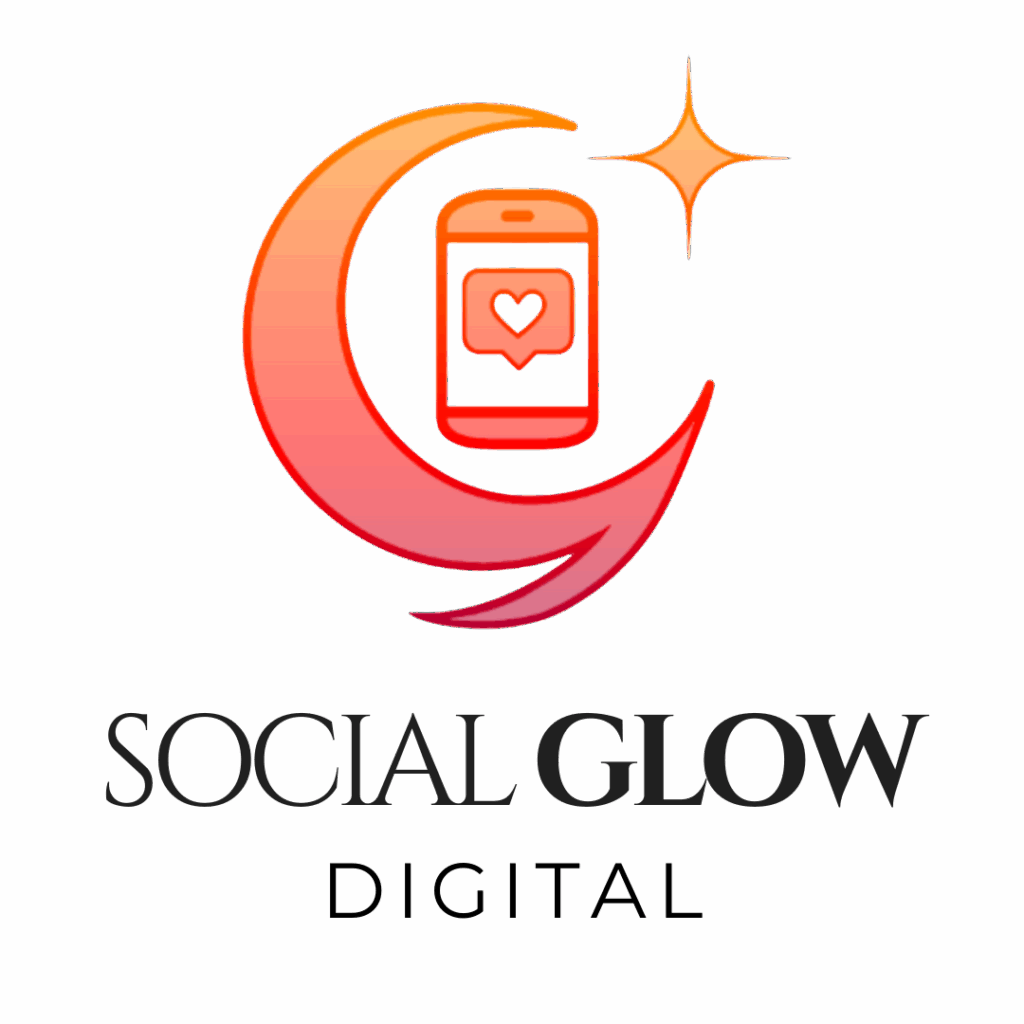 Logotipo da Social Glow Digital – Agência de Marketing para Clínicas de Dermatologia Estética