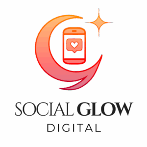 Logotipo da Social Glow Digital – Agência de Marketing para Clínicas de Dermatologia Estética